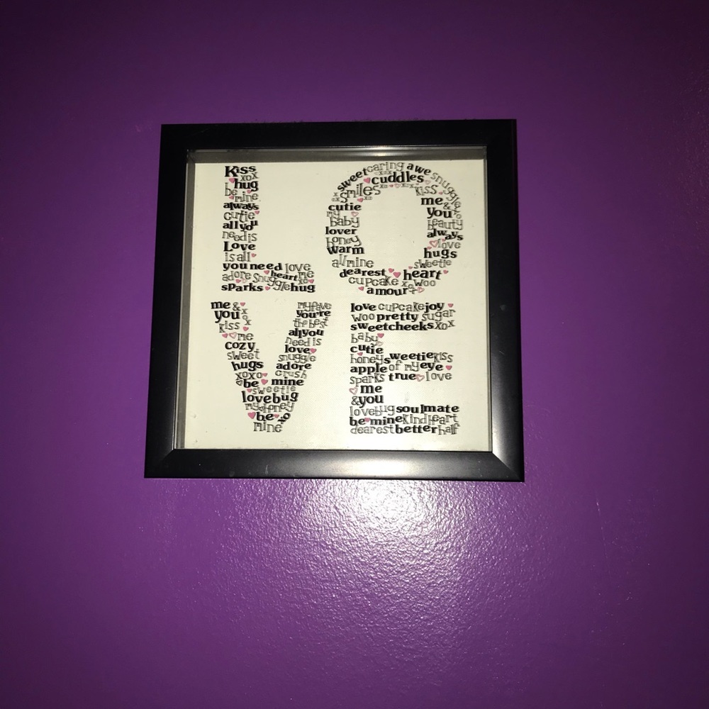 LOVE wall decor